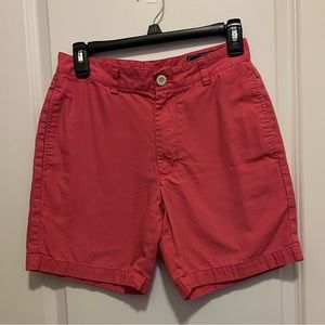 Vineyard Vines Pink Coral Breaker Shorts Chino Mens Sz 28 Cotton sku118